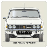 Rover P6 V8 3500 1969-70 Coaster 2